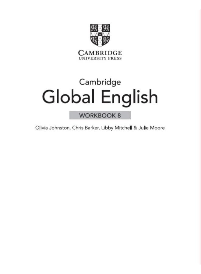 كتاب كامبريدج للغة الإنجليزية العالمية - كتاب التمارين للمرحلة الثامنة - الطبعة الثانية - Image 2